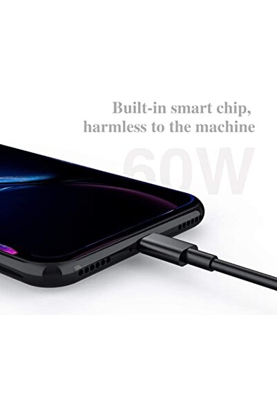 Generic USB-C to USB-C Cable 1.8m — 60W Fast Charging & Data Transfer, Durable Nylon, Compatible with Andr