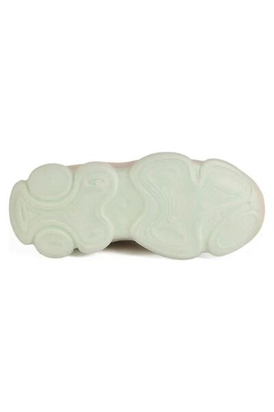 pepino Fk25-2054 Cream-Powder-Green Girls' Sports Shoes