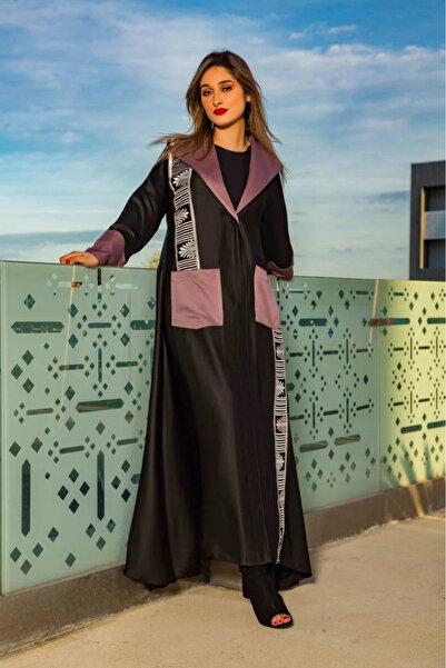 EMOND French silk abaya