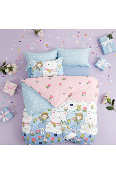 Pucioasa 4-piece bed linen with elastic Koln PX045