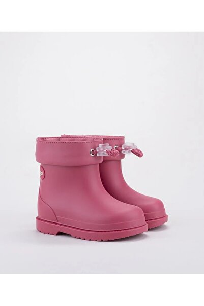 IGOR Cc330 Bimbi Euri Borregutio Girls' Fuchsia Rain Boots with Fur Inside