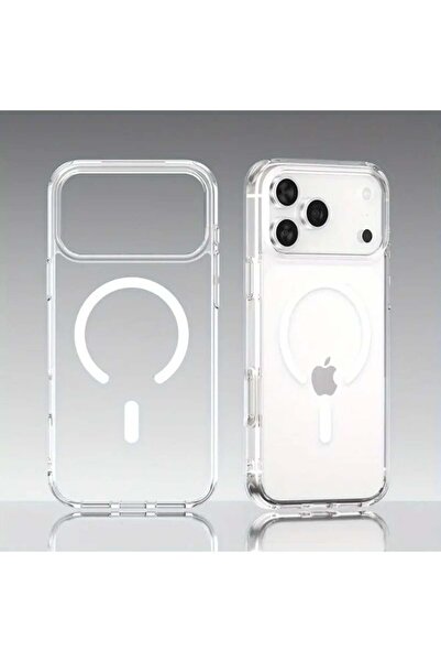 Coldwood (translated from كوستالمودز) Clear case for iPhone 17 Pro Max - Shockproof, fingerprint-resistant, with MagSafe technology and wireless charging