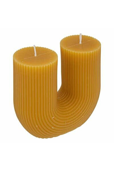 Other LUMÂNARE CU 2 FITILE Galben semi-demi, FORMĂ DE U