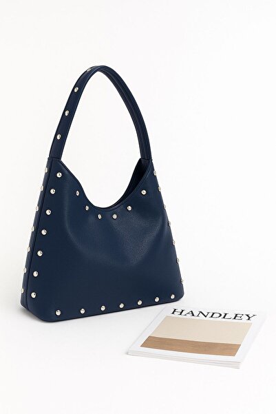 Stud Detailed Shoulder Bag