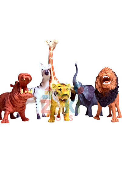 OEM Large Jungle Animal Set – 6 pieces (16 - 22 cm)