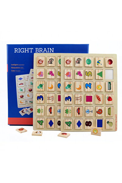 OEM Wooden Mahjong-style Memory Game – 82 pieces