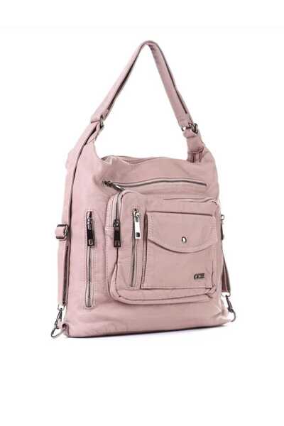 ÇÇS yıkama deri omuz askılı sırt çantası ar6749