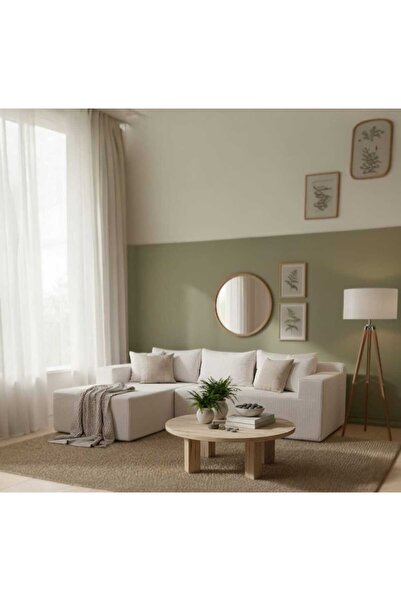 Ravessi Comfort Eko Modüler Köşe Koltuk Takımı-Modern Şık Salon Koltuğu