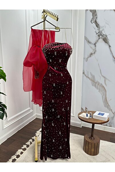 Heidi Mayar velvet studded, covering, winter dress