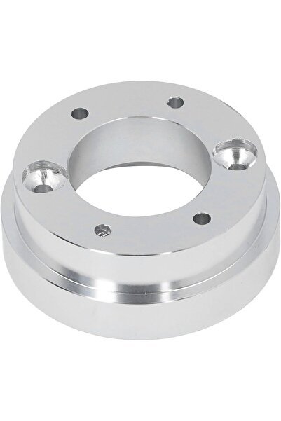 SASKATE 70mm Steering Wheel Hub Adapter Plate for G29 G920 G923 (Silver)