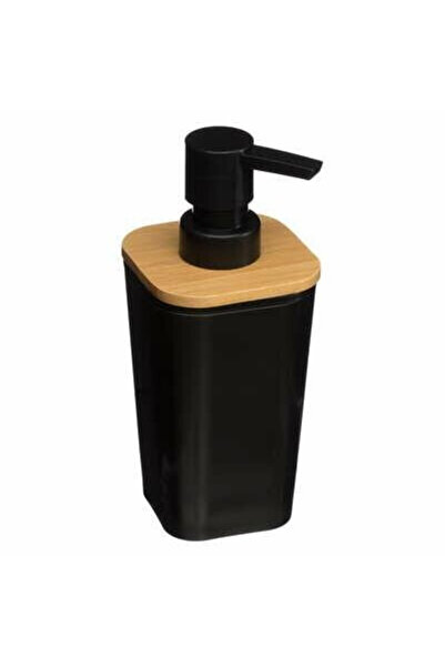 Other Dispenser de săpun Natureo 200 ml capac negru din bambus