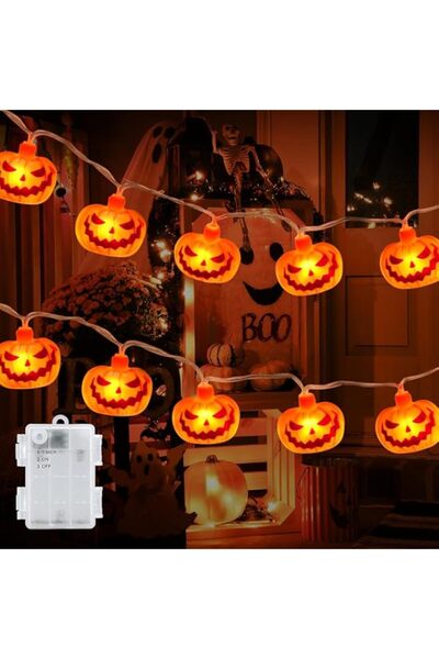 Generic NALACAL Waterproof Halloween Pumpkin Fairy Lights, 3M 20 LED Outdoor ...