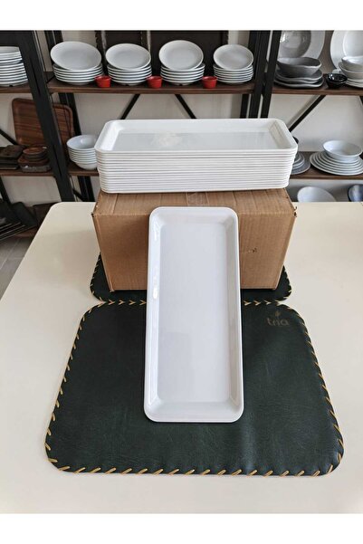 BARITCIOGLU Open Buffet Plate Serving Presentation Plates 10 Pieces