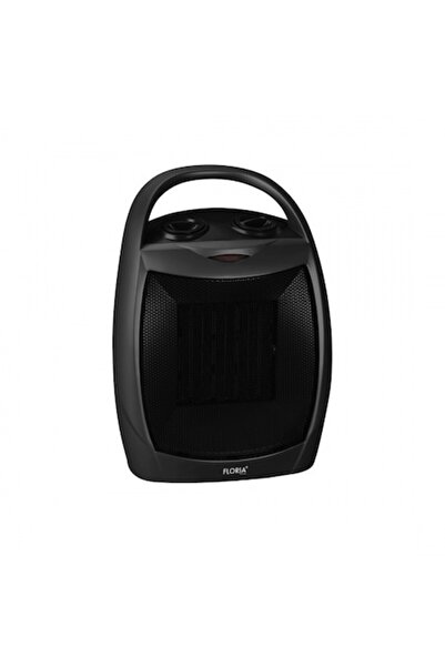 Floria ZLN-6188 Fan Heater, 1500W, 2 temperature settings, black, 20x15x28 cm