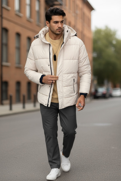 dehaine Men's winter fur jacket, 5157