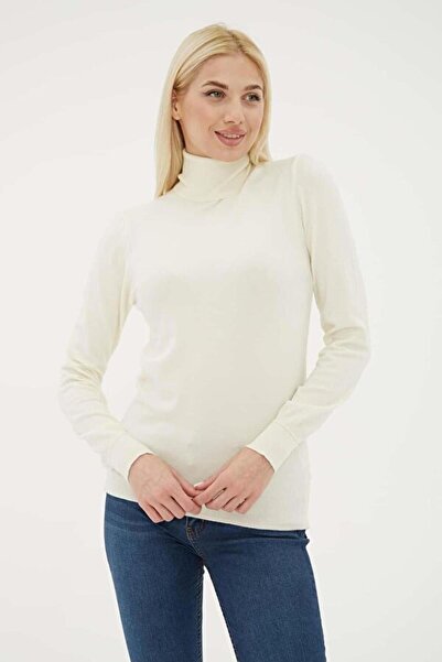 Fashion Friends 25K0780K1 Women's Turtleneck Sweater