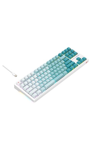 Havit KB901L Gaming Keyboard (White and Green)