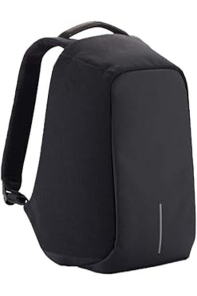 Other Anti-theft Waterproof Laptop Backpack with USB Charging Port, Large Capacity - Black