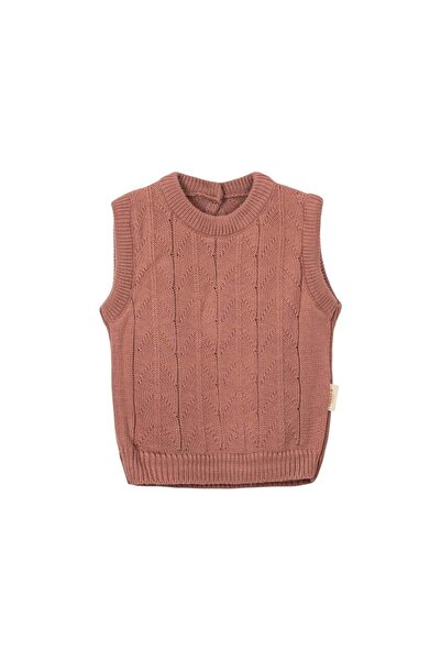 NECİXS BEBEE Crew Neck Knitwear Sweater Dusty Rose