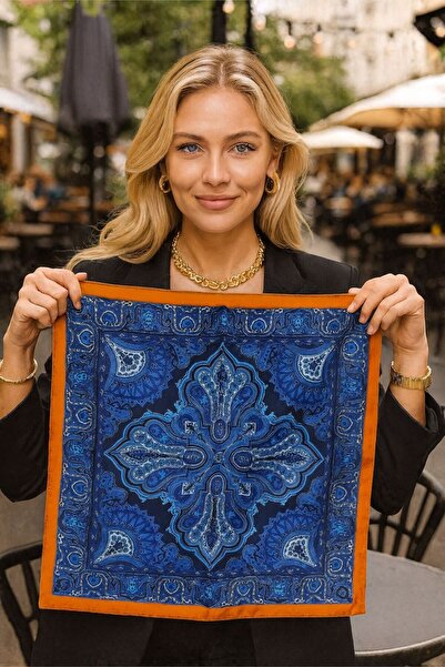 BALIENTE Flr31 Patterned Women's Scarf 50X50 cm