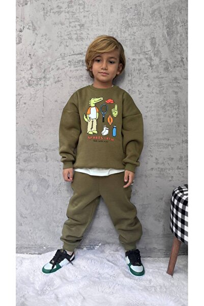 Alvadonna Timsahli Boy's Top and Bottom Set