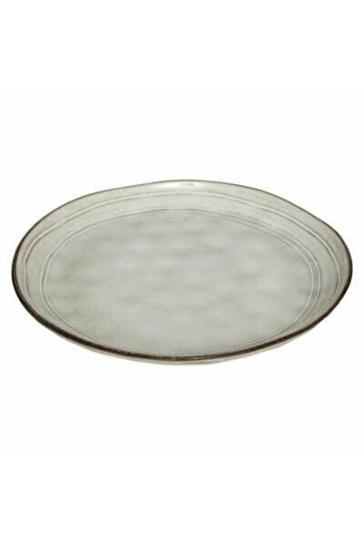 Other STONEWARE PLATE 26cm Flower rustic stylish
