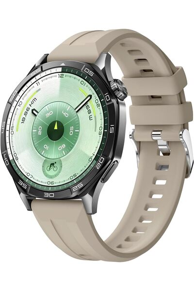 Deppo Trend Huawei Watch Gt2e/GT2/GT2 Pro/GT3/GT3 Pro/GT4/GT5/GT6 46mm Yeşil ...