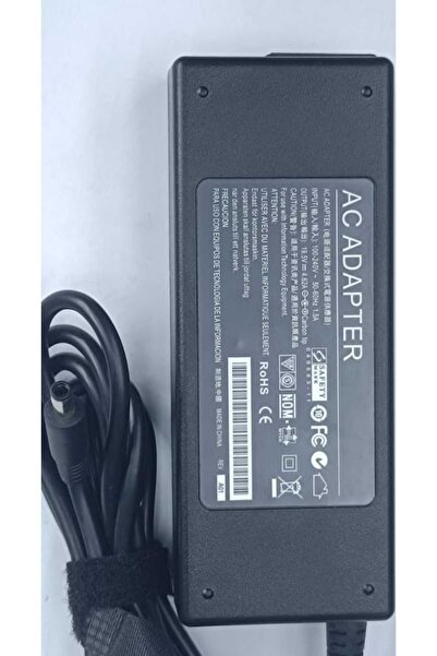 NMT كمبيوتر محمول 19.5 فولت 4.62 أمبير 90 وات - تيار مستمر مقاس 4.5 مم 3.0 مم أسود