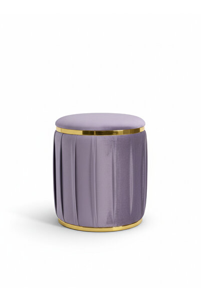 lux mobilya Arvia Altın Puf