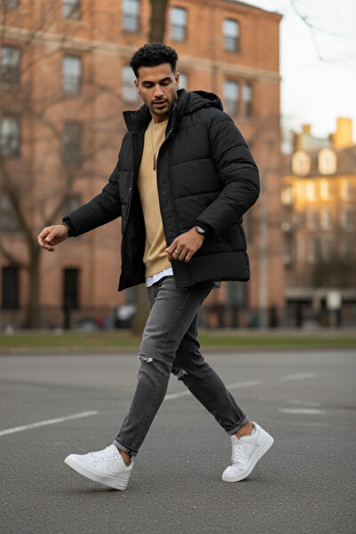 dehaine Men's winter fur jacket, 5157