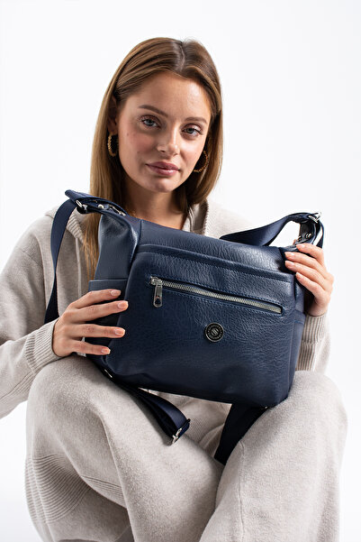 YOGII Saye Model Багатокімнатна Водостійка Шкіра Регульована Сумка на Ремінці Жіноча Сумка на Плече та Спину