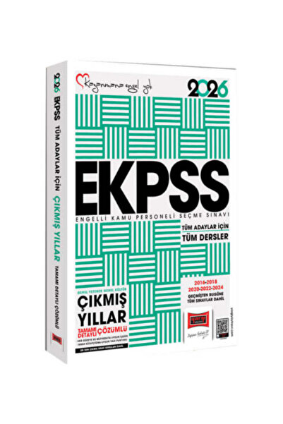 Yargı Yayınları 2026 Tüm Adaylar İçin EKPSS GK-GY Tüm Dersler (2016-2024) Çık...