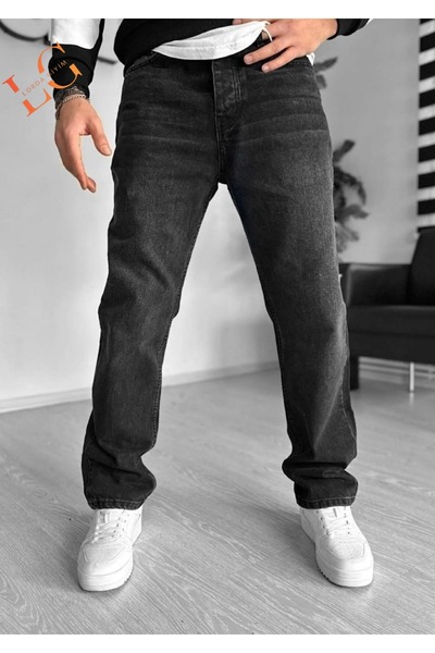 LORDA GİYİM TONI S wekwk farmer nadrág, bő szabású, széles szárú, cipzáras