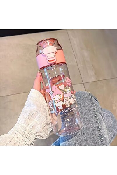synshop My Melody Melodi 550ml Water Bottle Flask Tea Liter Bpa Free Harmless to Health Heat Resistant