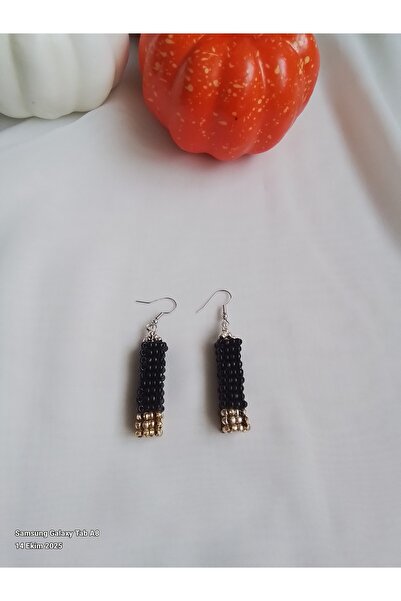 İPAR AKSESUAR Handmade Earrings with Sand Beads