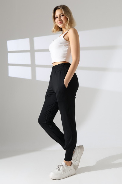 lubiti Skuba Paça Pensli̇ Eşofman Yüksel Bel Li̇krali