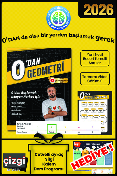REHBER MATEMATİK YAYINLARI 0'dan Geometri