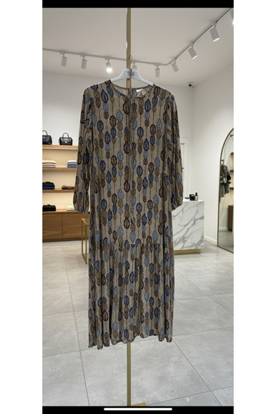 fariza tekstil φόρεμα βισκόζης τεσεττούρ