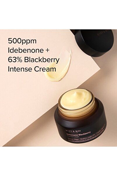 Mary & May Mary&May Idebenone Blackberry Face Cream 70g – Intensive Anti-Wrinkle & Hydrating Care