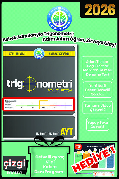 REHBER MATEMATİK YAYINLARI Bebek Adımlarıyla Trigonometri