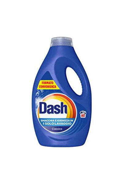 Dash Detergent de rufe lichid concentrat clasic, 60 de spălări