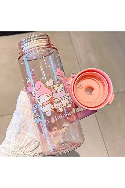 synshop My Melody Melodi 550ml Water Bottle Flask Tea Liter Bpa Free Harmless to Health Heat Resistant