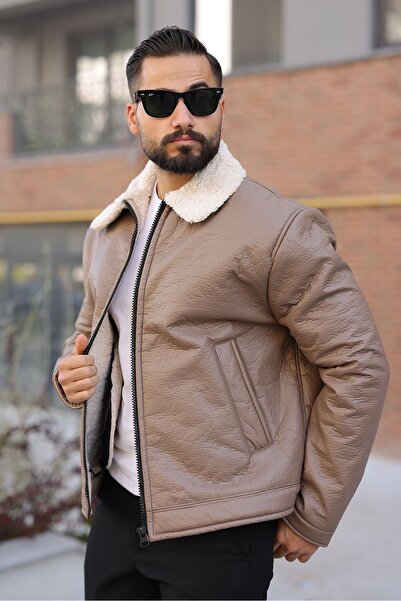 MİS MODA Men's Inner Compressed Winter Leather Mon (Shoe)