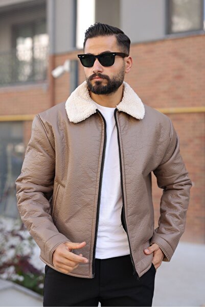 MİS MODA Men's Inner Compressed Winter Leather Mon (Shoe)