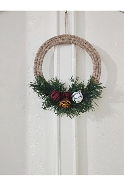 bayram taşcıoğlu home desing Pine Cone Garland Christmas New Year Gift Door Wall Decoration