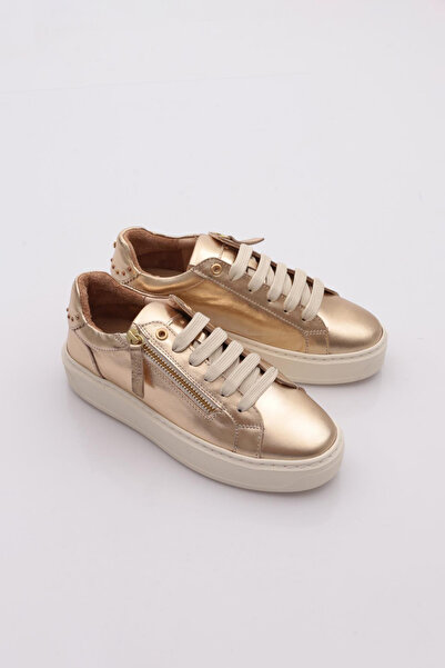 Mammamia D25Ya-555 Women's Leather Casual Shoes