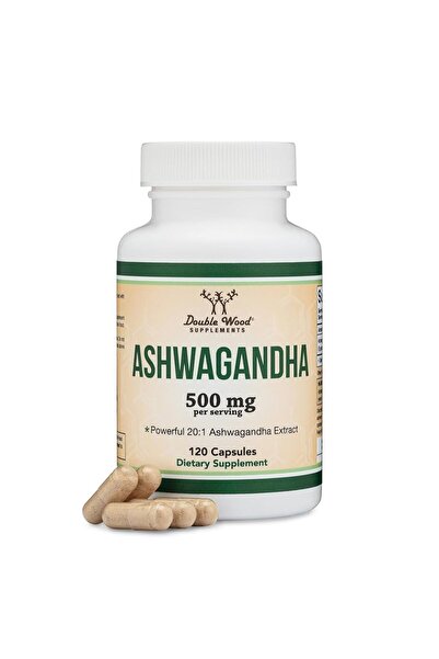 Genel Markalar Double-wood ashwagandh.aa - 500mg 120 caps takviye