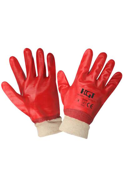 Evotools Mănuși din PVC cu manșetă textilă 10