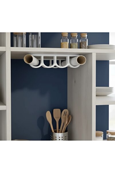 Aaron Boriss Kitchen Roll Organizer |   Greaseproof Paper, Foil, Cling Film (Shipped with Double-Sided Tape)