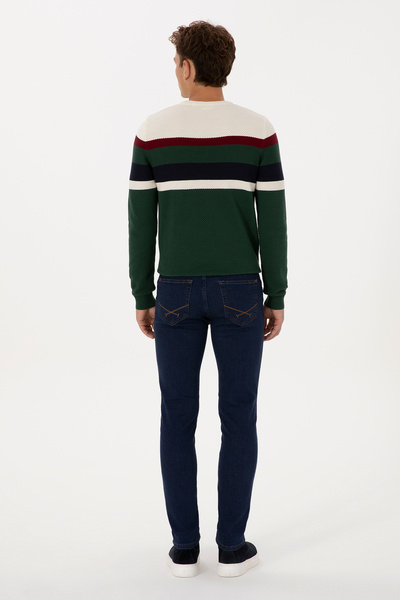 U.S. Polo Assn. Men's Dark Blue Slim Fit Jean Pants 50317433-Dn0023